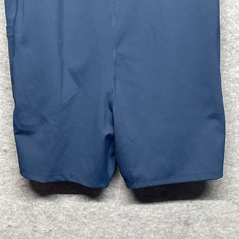 Old Navy Womens XL Active Powersoft Dress Built-in Bra/Shorts Square Neck Blue - Picture 6 of 8